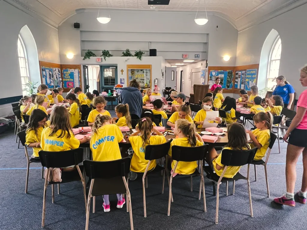 Campers at Camp CBY
